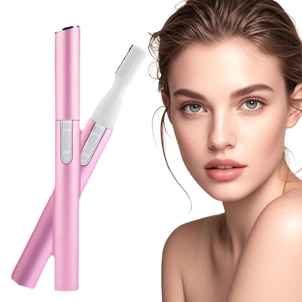 Electric eyebrow trimmer Practical Mini Shaver Facial Hair Remover Skin-Friendly Portable Eyebrow trimmer With Trimming Comb