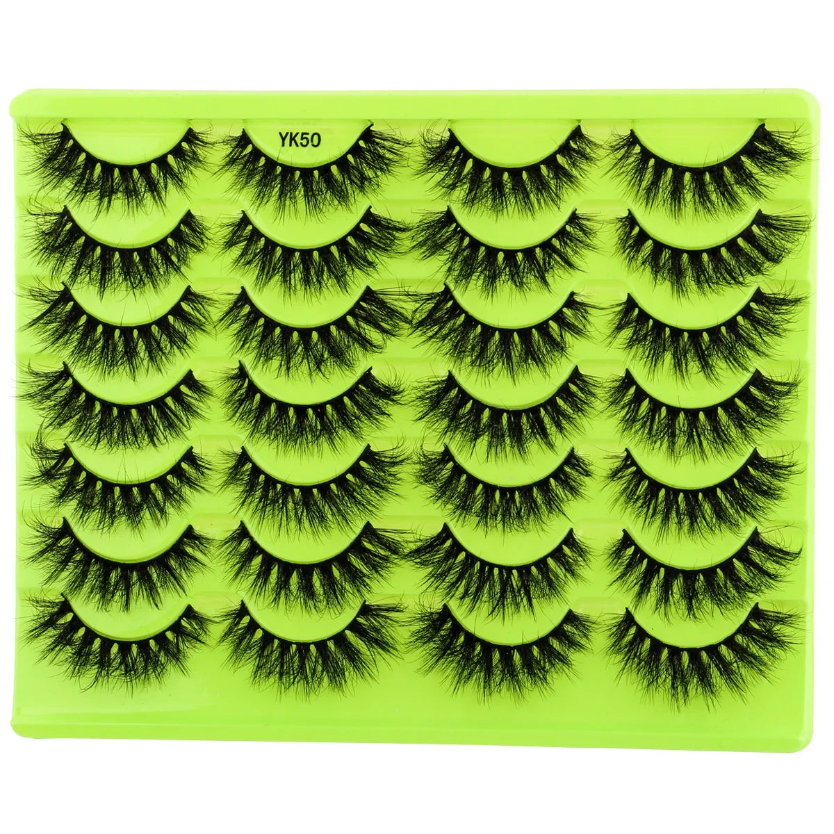 False Eyelashes 3/10/20 Pairs Natrual Fluffy Winged Dramatic 3D Russian Strip Mink Lashes Fake Eyelashes Cat Eye Makeup Cilia