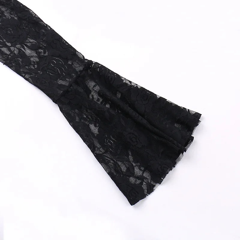Aesthetic Gothic Midi Dress Women Vintage Split Maxi Dresses Vintage Black Velvet Chain Patchwork Bodycon Long Dress Grunge Robe