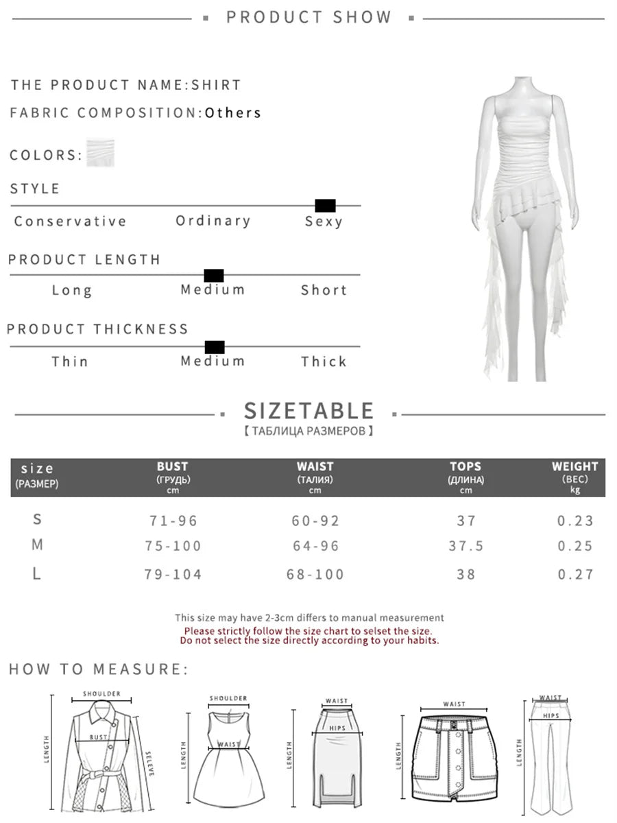 Nibber 2024 Spring New Solid Color Sweet Gentle Cute All-match High Street Travel Sexy Cool Women Chest Wrap ruched Tassel Vest