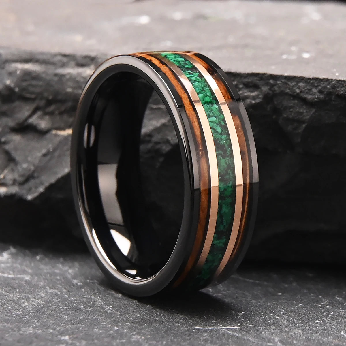 Designer tungsten ring anillos hombre vintage jewellery joyeria wedding rings accesorios hombre anillo de promesa couples gifts