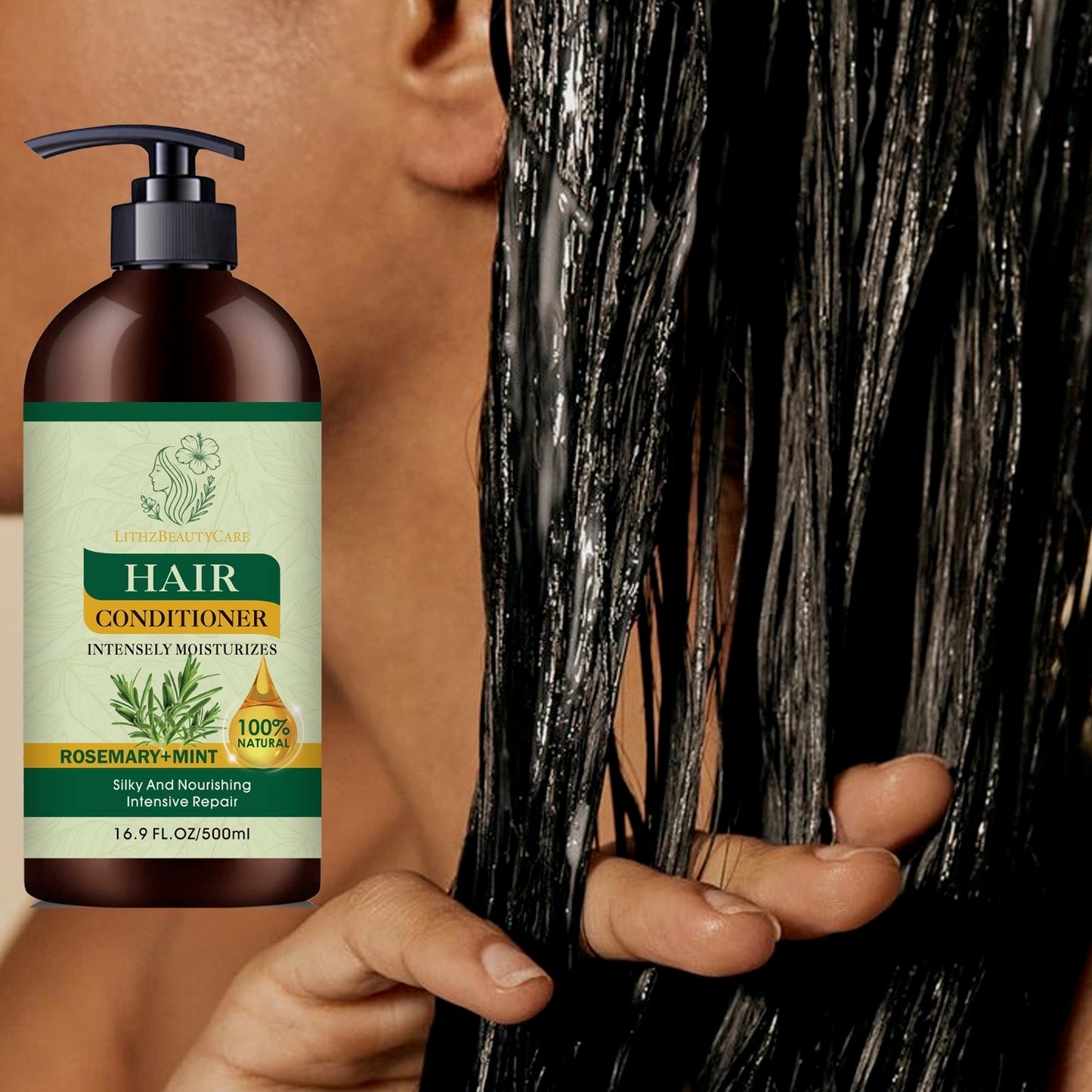 LithzBeautyCare ,original Shampoo and Conditioner ,Serum and Mask