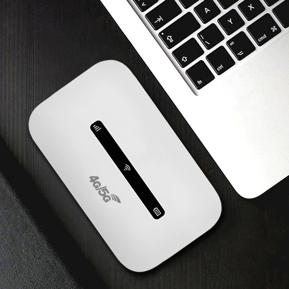 4G LTE Portable WiFi Hotspot 3000mAh 150Mbps Wireless Internet Router Support 8 To 10 Users with SIM Card Slot for Car Travel