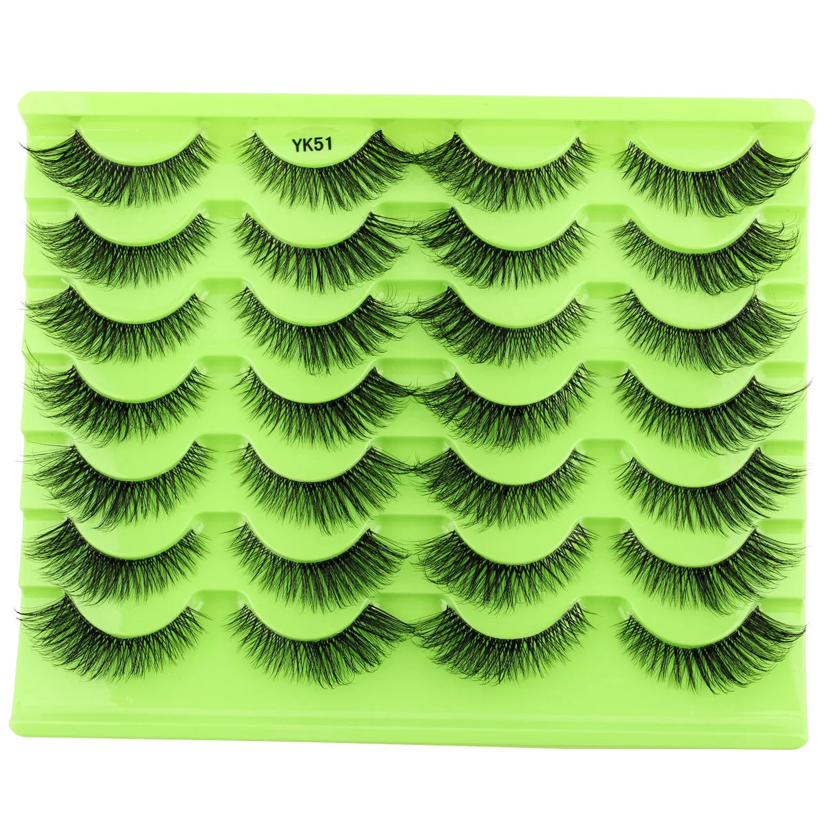 False Eyelashes 3/10/20 Pairs Natrual Fluffy Winged Dramatic 3D Russian Strip Mink Lashes Fake Eyelashes Cat Eye Makeup Cilia