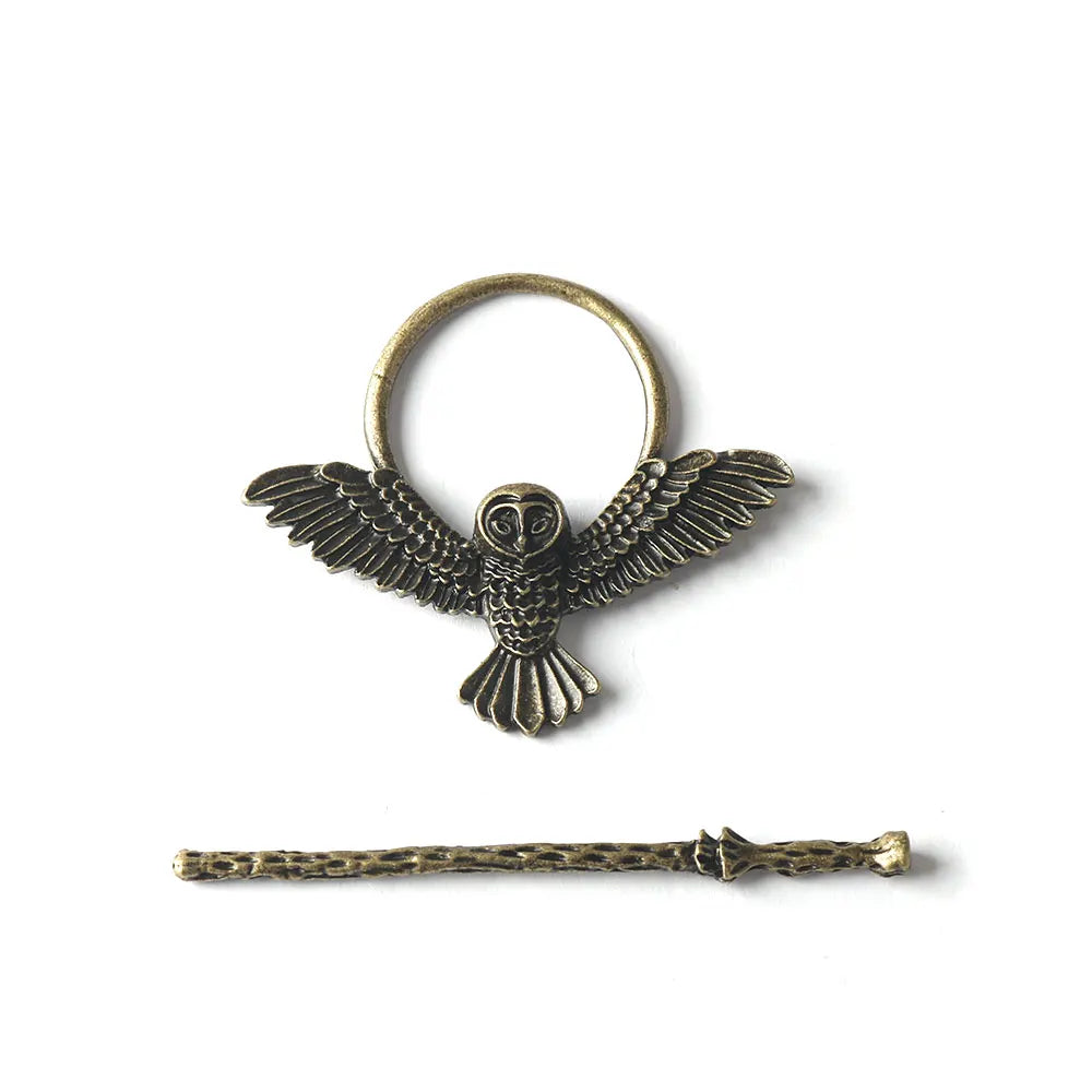 gothic bat cat hair fork vintage animal hairchopstick hairpins disk stick hairclip witch Viking women jewelry accessories gifts
