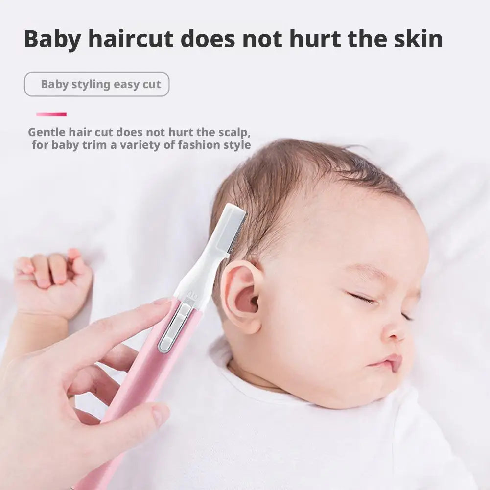 Electric eyebrow trimmer Practical Mini Shaver Facial Hair Remover Skin-Friendly Portable Eyebrow trimmer With Trimming Comb