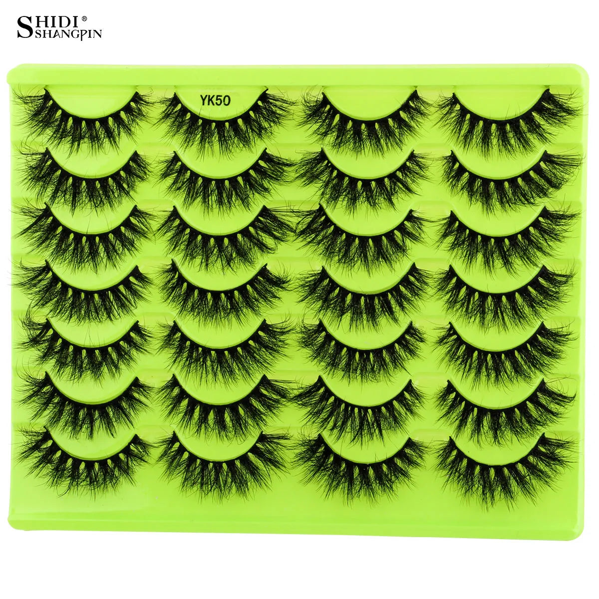 False Eyelashes 3/10/20 Pairs Natrual Fluffy Winged Dramatic 3D Russian Strip Mink Lashes Fake Eyelashes Cat Eye Makeup Cilia