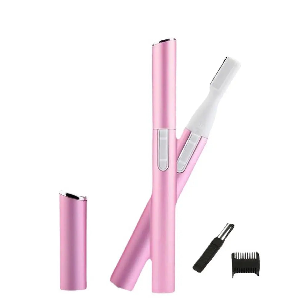 Electric eyebrow trimmer Practical Mini Shaver Facial Hair Remover Skin-Friendly Portable Eyebrow trimmer With Trimming Comb