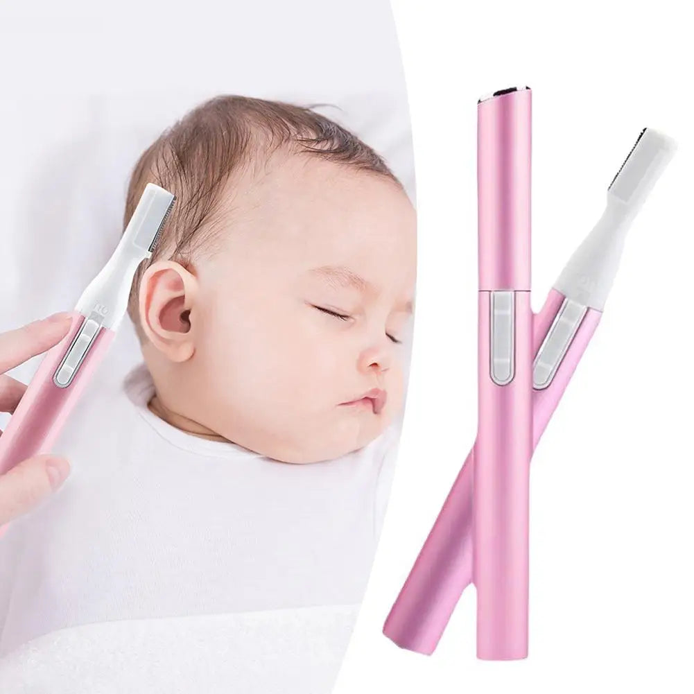 Electric eyebrow trimmer Practical Mini Shaver Facial Hair Remover Skin-Friendly Portable Eyebrow trimmer With Trimming Comb