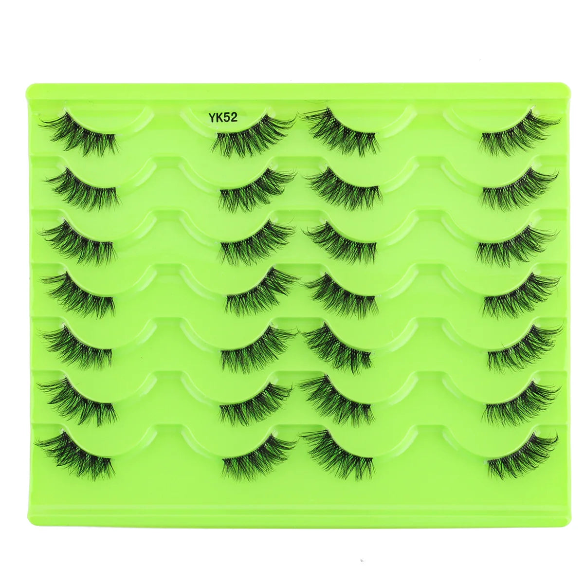 False Eyelashes 3/10/20 Pairs Natrual Fluffy Winged Dramatic 3D Russian Strip Mink Lashes Fake Eyelashes Cat Eye Makeup Cilia