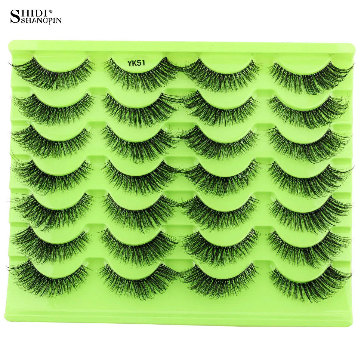 False Eyelashes 3/10/20 Pairs Natrual Fluffy Winged Dramatic 3D Russian Strip Mink Lashes Fake Eyelashes Cat Eye Makeup Cilia