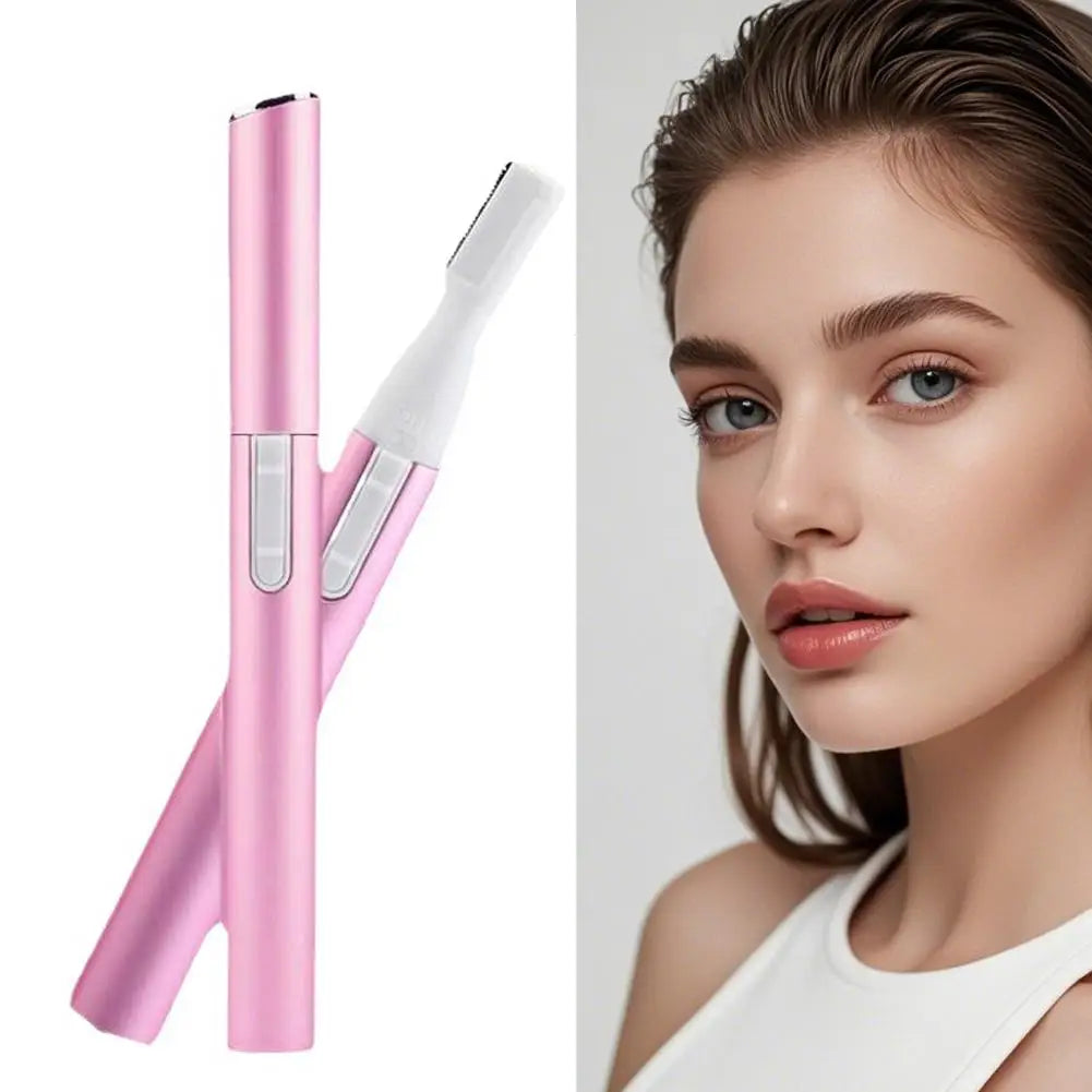 Electric eyebrow trimmer Practical Mini Shaver Facial Hair Remover Skin-Friendly Portable Eyebrow trimmer With Trimming Comb