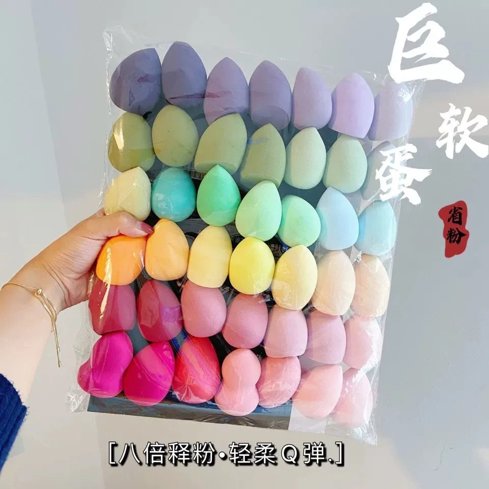 Gourd Cosmetic Sponge Wet and Dry Smear-Proof Makeup Sponge Puff Beauty Tool Super Soft Professional Makeup Tool for Women Girls