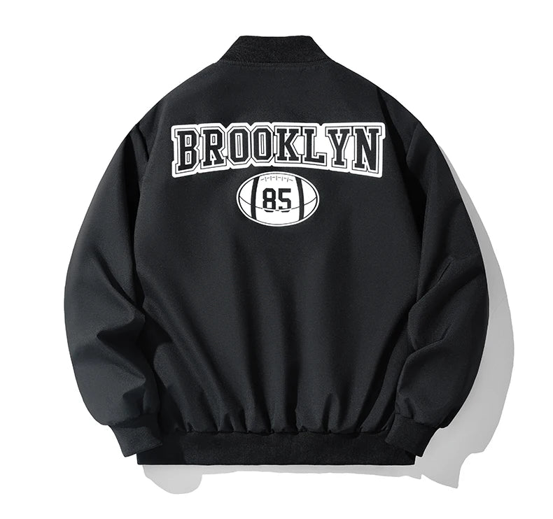 2025 New Baseball Clothing Men's Baseball Clothing Standing Collar Jacket Coat Jacket American Style Jacket Men